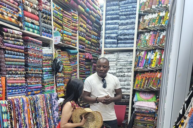 African custom clothing making experience with fabric tour - Key things you will notice