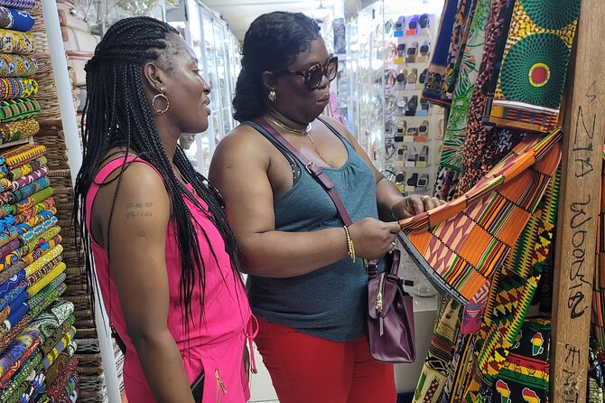 African custom clothing making experience with fabric tour - Why Makola’s Fabric Market Sets Up Your Custom Outfit