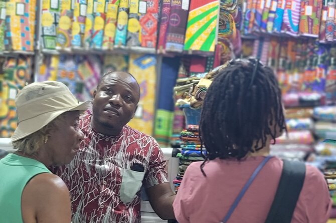 African custom clothing making experience with fabric tour - The Workshop Shift: Measuring So Your Garment Actually Fits
