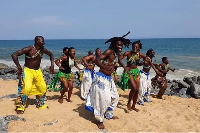 African Drum and Dance Lessons - Entering the Community Youth Cultural Center in Accra