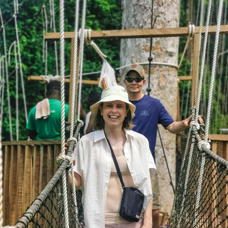 From Accra: Cape Coast, Elmina Castle & Kakum Park Day Tour - Kakum National Park Canopy Walk: Seven Bridges High Above the Trees