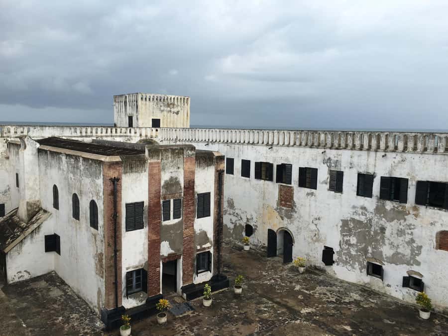 From Accra: Cape Coast Slave Dungeons Heritage Tour & Lunch - Elmina Castle, the Portuguese trading post from 1482