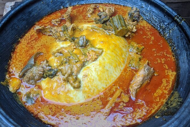 Local Ghanaian Cooking Class in Accra to help support wellness community center - Picking your soup or stew, and tasting what changes the meal
