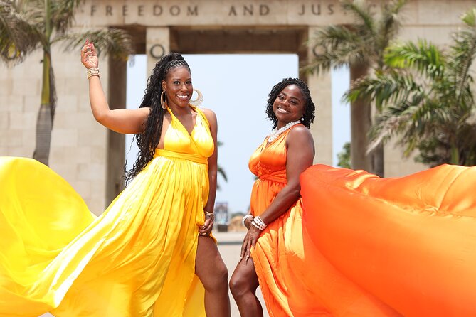 Luxury Flying Dress Photoshoot in Accra - Key Points to Know Before You Go