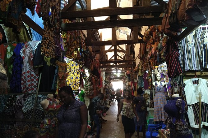 Makola Market Walking Tour - Moving On: Cosmetics, Jewelry, Textiles, Pharmacy, Groceries, Electronics