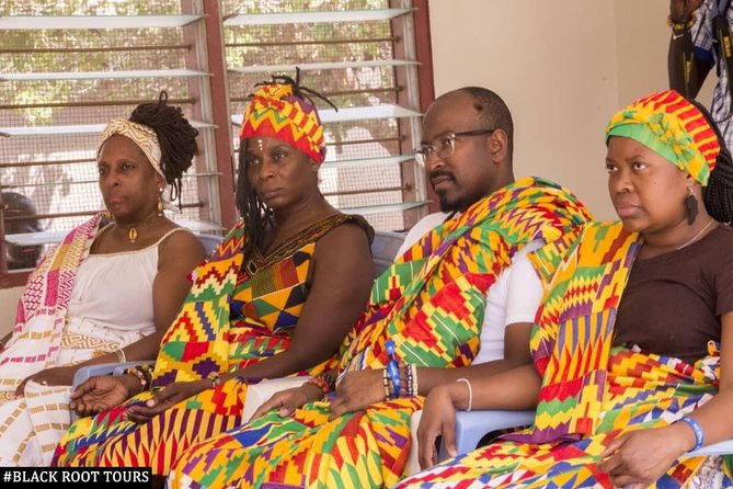 Traditional Naming Ceremony For African Americans In Kumasi - Ntonso Adinkra Stamping Village: Where Cloth Patterns Tell Stories