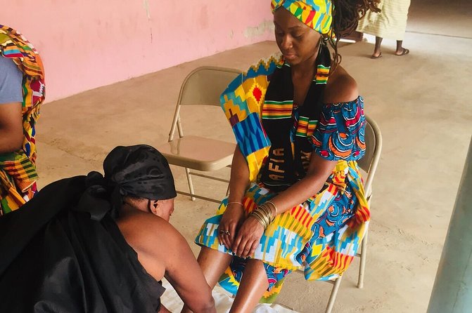 Traditional naming ceremony For African Diasporas in Kumasi - Bilson Tours Gh and the value of a calm, patient guide